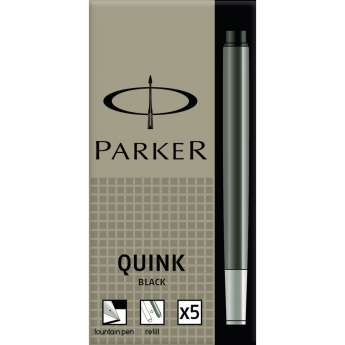 Чернильный картридж PARKER ДЛЯ ПЕРЬЕВОЙ РУЧКИ, ЧЕРНЫЙ
