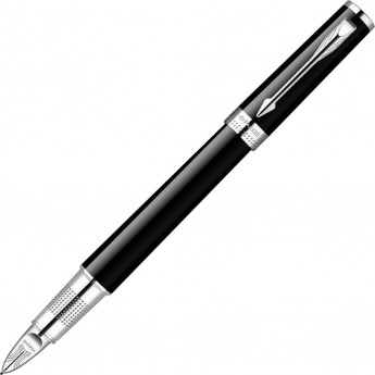 Ручка 5-й пишущий узел PARKER INGENUITY LAQBLACK, F Ручка 5-й пишущий узел PARKER INGENUITY LAQBLACK, F