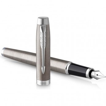 Ручка перьевая PARKER IM ESSENTIAL F319 BRUSHED METAL CT F Ручка перьевая PARKER IM ESSENTIAL F319 BRUSHED METAL CT F